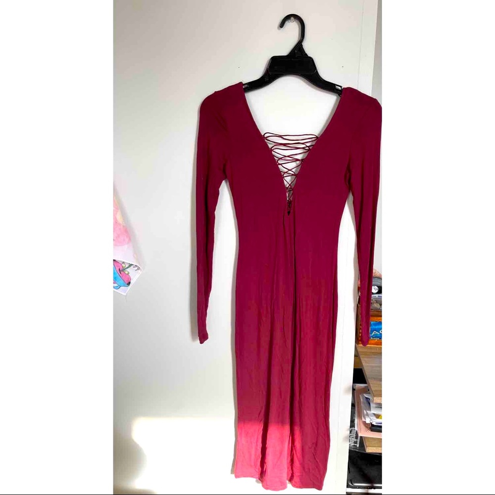 F21 Bodycon longsleeve dress
